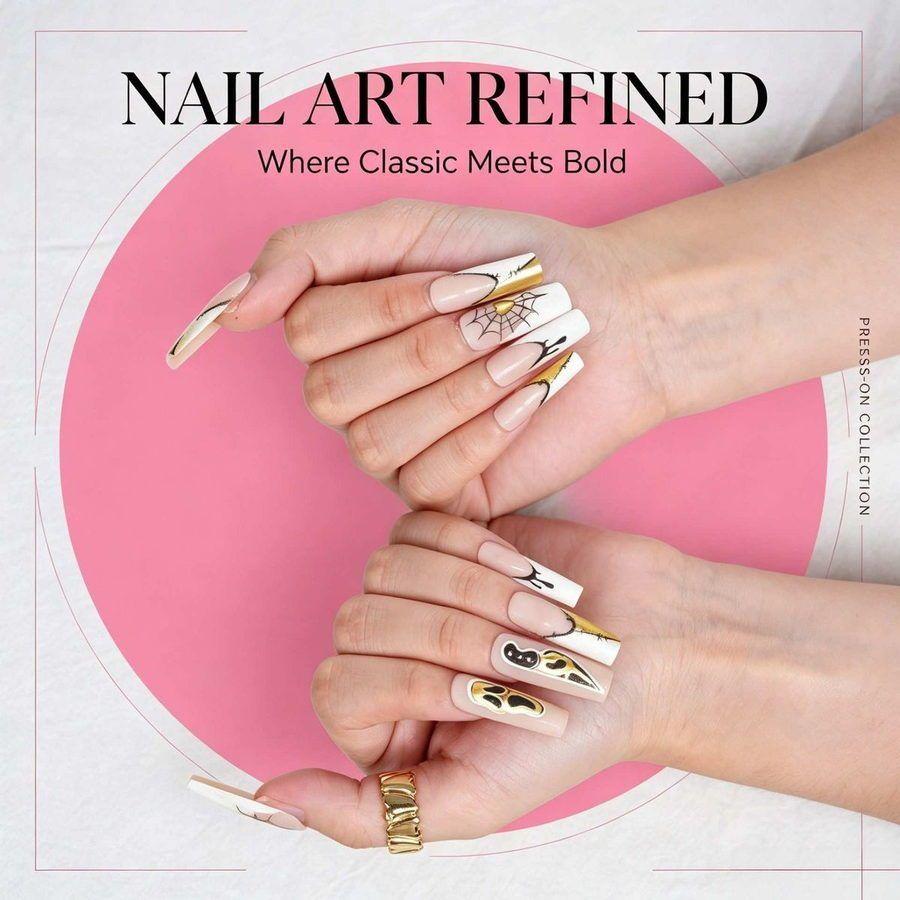 Premium Handmade Press-On Nails | Reusable Luxury False Nails OEM ODM Factory