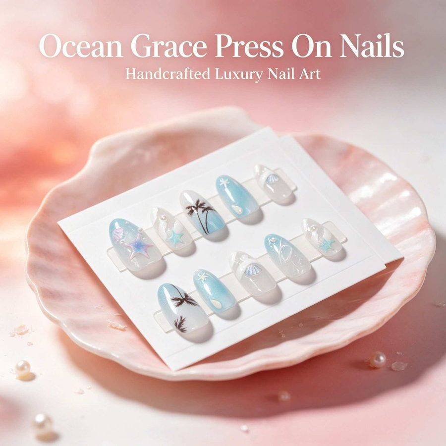 Premium Handmade Press-On Nails | Reusable Luxury False Nails OEM ODM